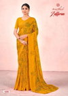 Zaffran By Kashvi Swarovski Work Printed Designer Sarees Wholesale Suppliers In Mumbai 